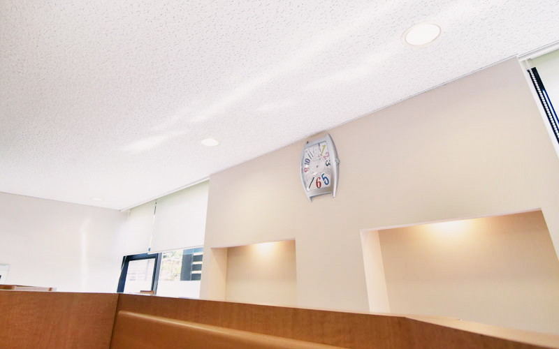 予約時間を大切に